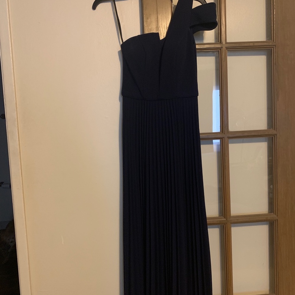Size 0 formal navy dress